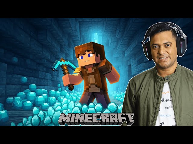 Minecraft Survival co-op Series | Day 5 Let's Find Diamonds