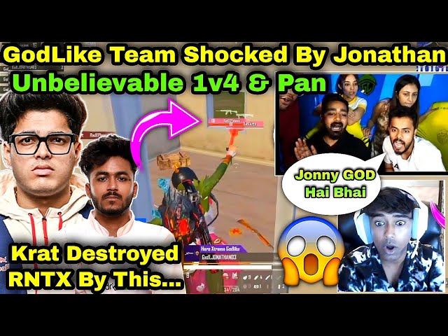 GodLike Owner & CC Shocked By Jonathan Unbelievable Grenade 😱Anki Appreciate GodLike & Krat To RNTX🤣