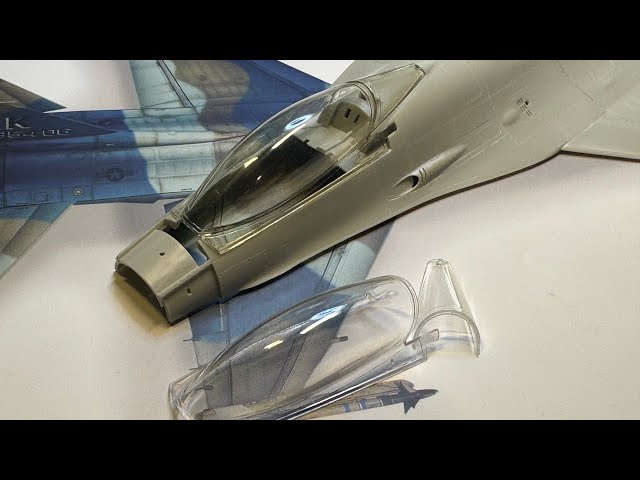 Tamiya 1/48 F-16 Aggressor Part 1