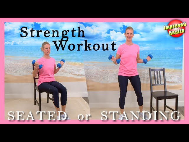 30 minute Full Body Strength Workout | Strength Training for Seniors and Beginners