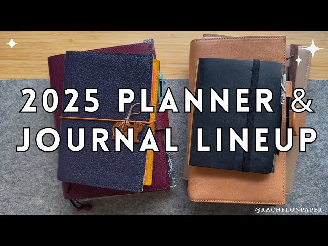 2025 PLANNER & JOURNAL LINEUP | sterling ink common planner, plotter, hobonichi, and more!