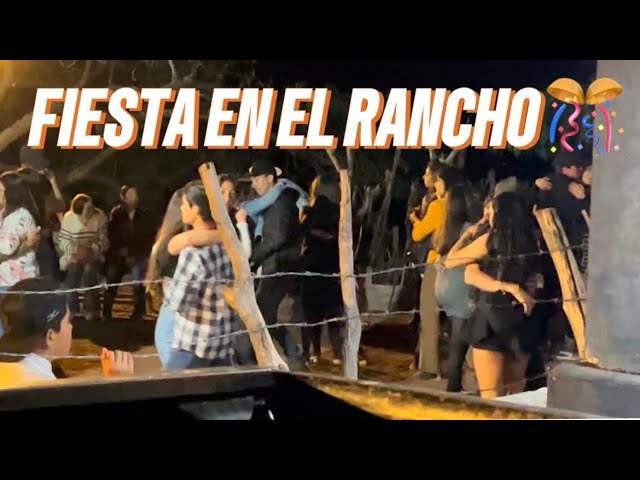 MÚSICA EN VIVO EN UNOS XV AÑOS EN EL RANCHO SE PUSO BUENO EL BAILE 💃 /EL CHITO🌲