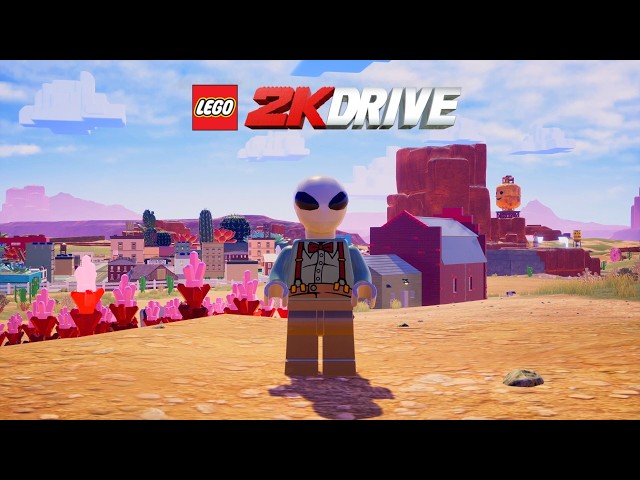 LEGO 2K Drive - Split screen Gameplay PS5 4K | Twins Playing video games