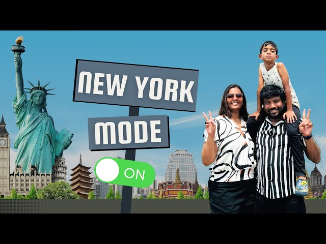 New York నగరం చూద్దాం రండి🗽Statue of Liberty | Brooklyn Bridge | Times Square | Telugu vlogs USA