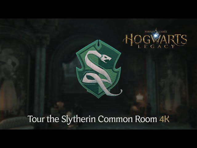 Hogwarts Legacy - Tour the Slytherin Common Room [4K]