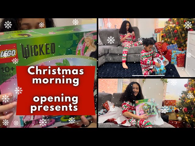 CHRISTMAS MORNING SPECIAL OPENING PRESENTS