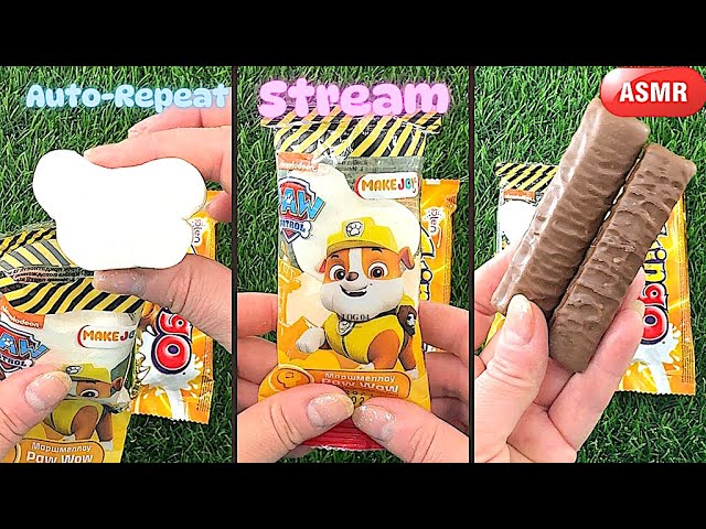 PAW Patrol Marshmallows Unboxing | ASMR Sweet Treats | Satisfying Candy 🍭🍫 2025