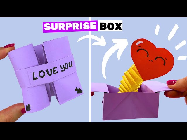 Amazing POP UP box idea, Birthday card surprise idea