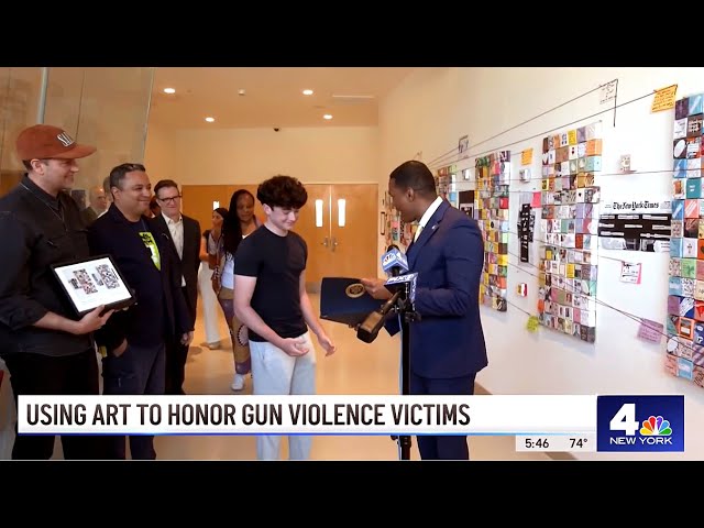 NBC News: Using art to honor gun violence victims