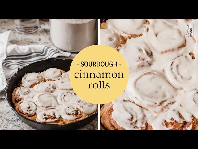 How to Make Sourdough Cinnamon Rolls - Little Spoon Farm