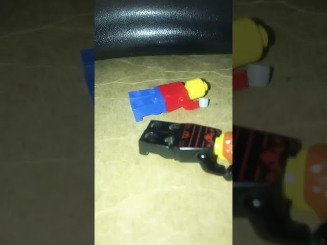 Lego sml Marvin and Brooklyn guy win in slow motion but get glassed