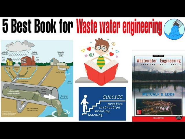 Top 5 best book for waste water engineering|| waste water engineering important books for gate exam.