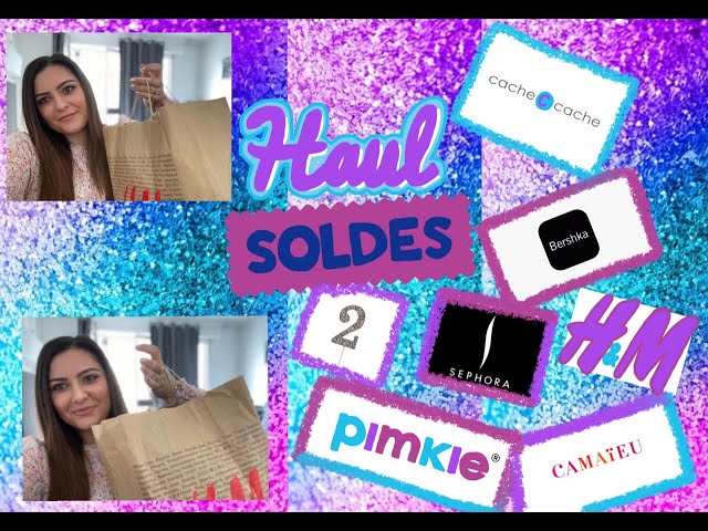 HAUL SOLDES (2ème partie) H&M/PIMKIE/CACHE-CACHE/SEPHORA/CAMAÏEU