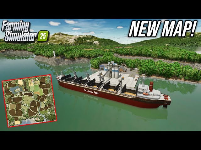 New Mods - New Map Riverview, Guaranteed Crop Prices, & Bean Silo! | Farming Simulator 25