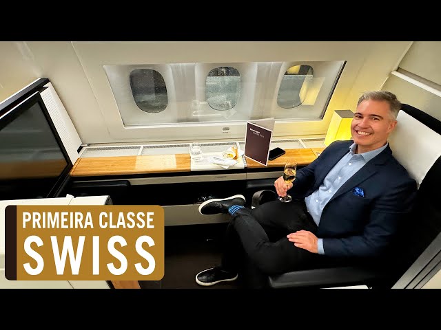 PRIMEIRA CLASSE DA SWISS NO B777-300 - A VIAGEM QUE EU SEMPRE QUIS FAZER! - Por Carioca NoMundo