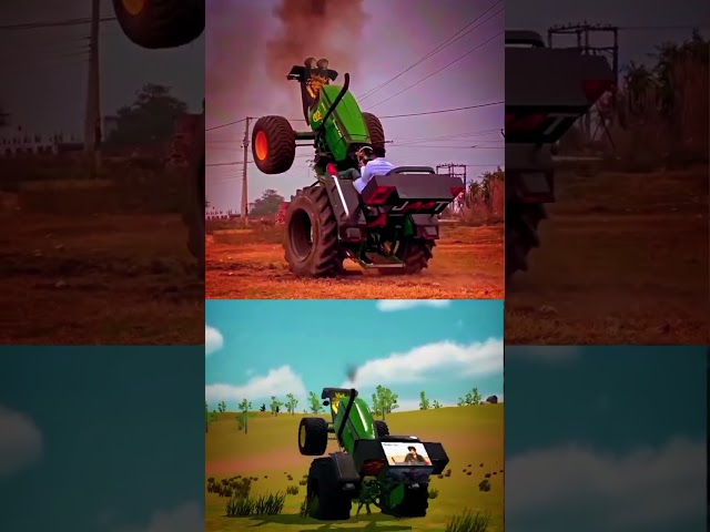 Nagin si lugai 🐍#ytshorts #shortsfeed #farmequipment #nishudeswalstunt #shorts #johndeere #swaraj