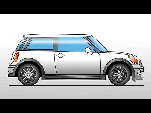 HOW TO DRAW A CAR STEP BY STEP   YouTube