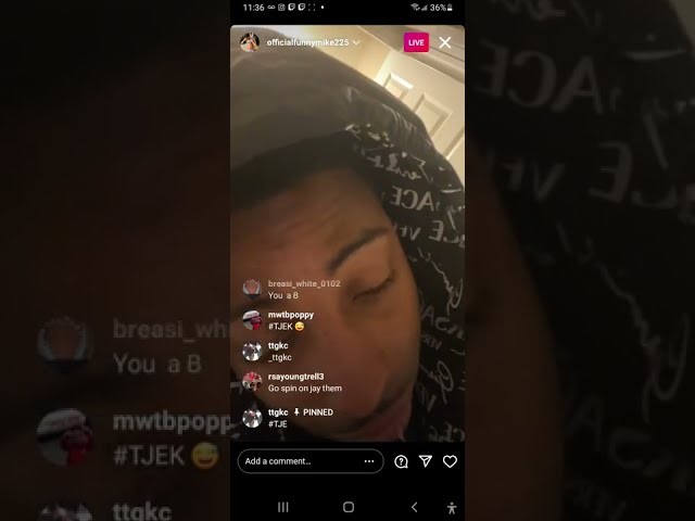 FunnyMike Drunk,Almost Overdoses And Begs For Help (Instagram Live)