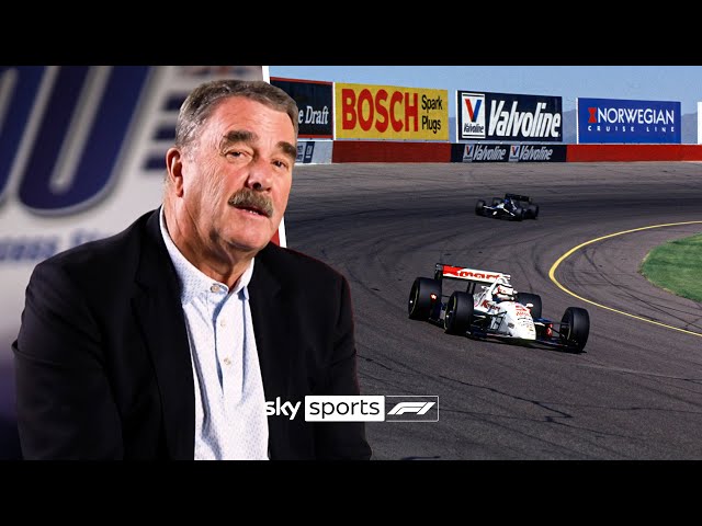 "Special memories, pretty scary memories" | Nigel Mansell reflects on taking part in the Indy 500