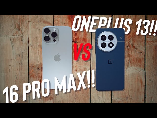 OnePlus 13 vs iPhone 16 Pro Max: The ULTIMATE Showdown! EASY!