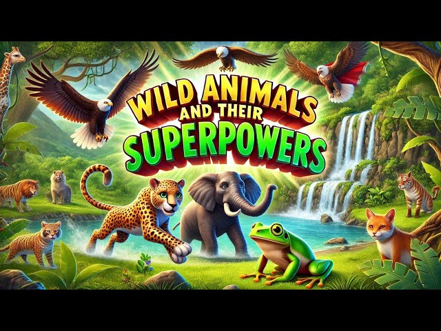 Types of Animals And Their  Super Powers (Part 1) |Kids Story | Animated Story | Science Story