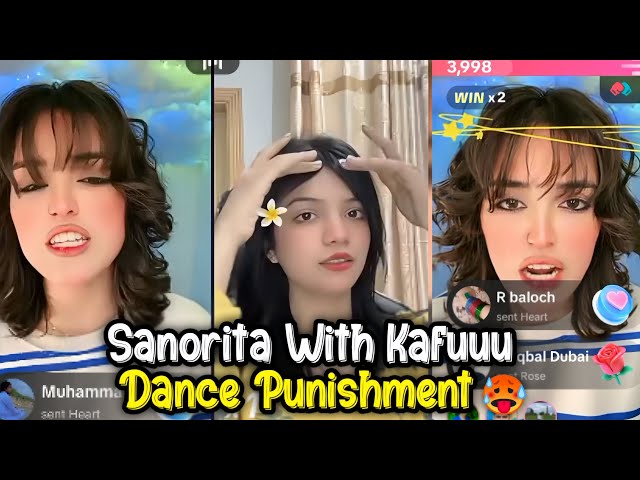 Sanorita With Kafuuu 🥵 | Dance Punishment 😅 Funny Video #tiktoklive #rajabfamily #funnyvideos