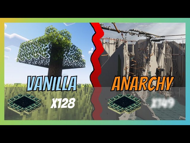 This Anarchy Server's Unusual Number of End Portals | Purity Vanilla