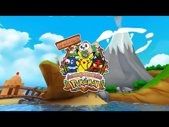 Ainda há muito para explorar no Acampamento Pokémon! (Vídeo de 360º)