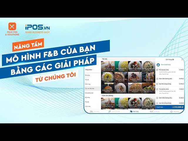 03 CÁCH [TẠO MÓN] TRÊN PHẦN MỀM IPOS FABI