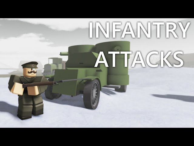 INFANTRY ATTACKS in Roblox Trench Warfare WW1