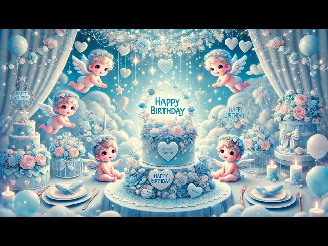 🎉 Celebrate with "Happy Birthday to You, Little Angel Boy" 👼 | Countdown & Song for Boys 🎶