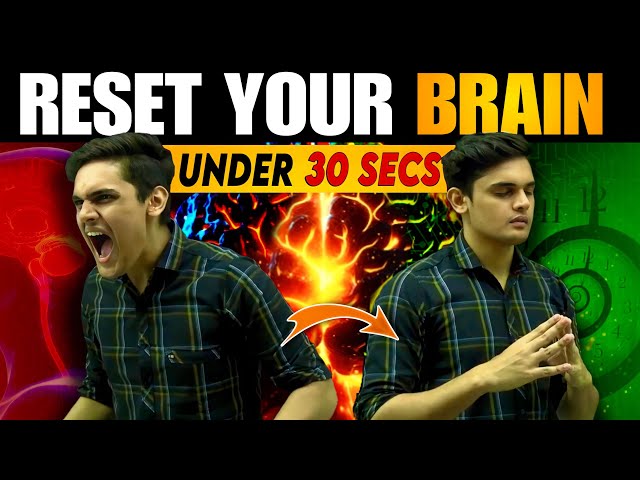 RESET Your Brain to Learn Faster🔥| Recharge Brain power| Prashant Kirad