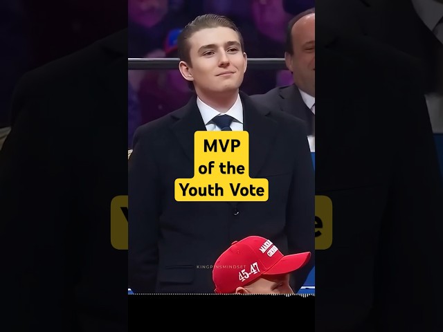 Donald Trump Credits Barron as the MVP of the Youth Vote