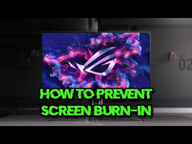 How to Prevent Screen Burn-In on ASUS OLED Monitors | Tutorial 🖥️✅