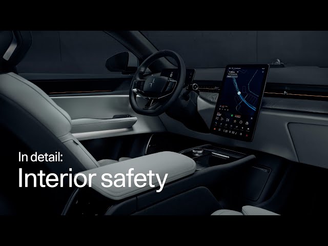 Polestar 3 — In detail: Interior safety  | Polestar