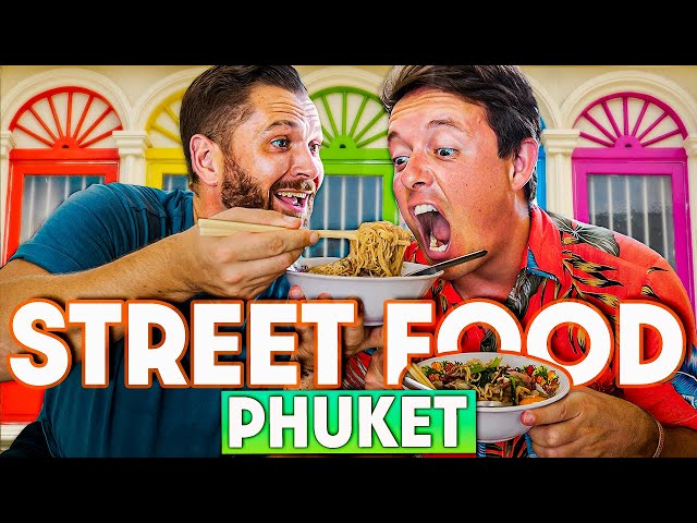 Delicious STREET FOOD TOUR In PHUKET OLD TOWN @theroamingcook