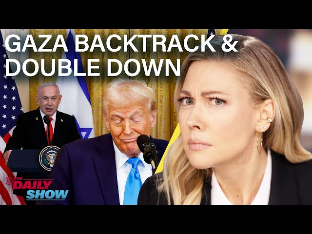 Team Trump Does Damage Control on Gaza Plan & Issues Trans Sports Ban | The Daily Show