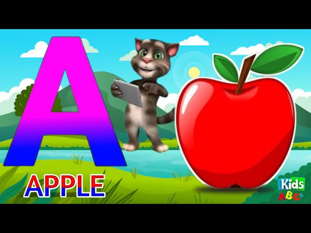 a for apple | abcd | phonics song | a for apple b for ball c for cat | abcd song | 100 M