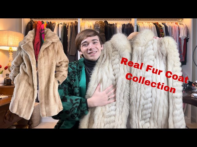 Mens Real Fur Coat Collection #furcoat #realfur #luxury #mensfashion #fashion #haul #review #reveal