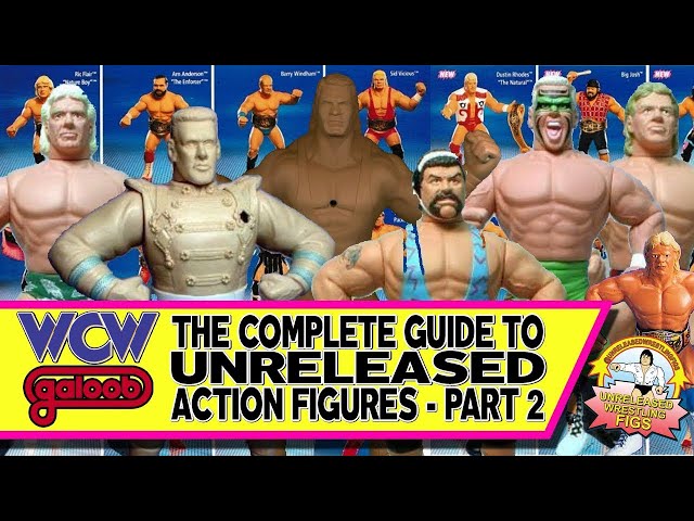 UNRELEASED WCW Galoob Wrestling Action Figures - Part 2