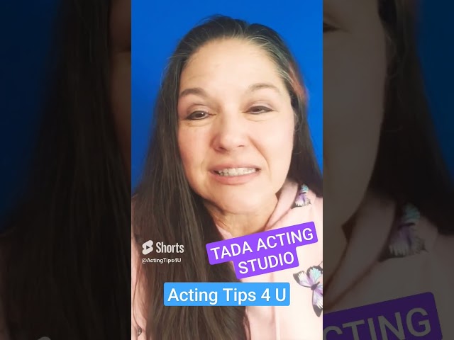 Unleash Your Inner Actor  #actingtips4u and #tadaactingstudio #dawnniemercado  is NYU MFA trained.