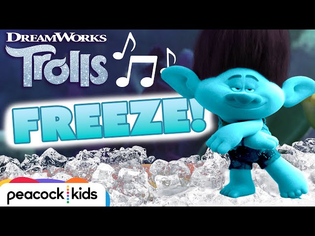 🎶 FREEZE! 🎶 Play Poppy’s Freeze Dance Game | TROLLS