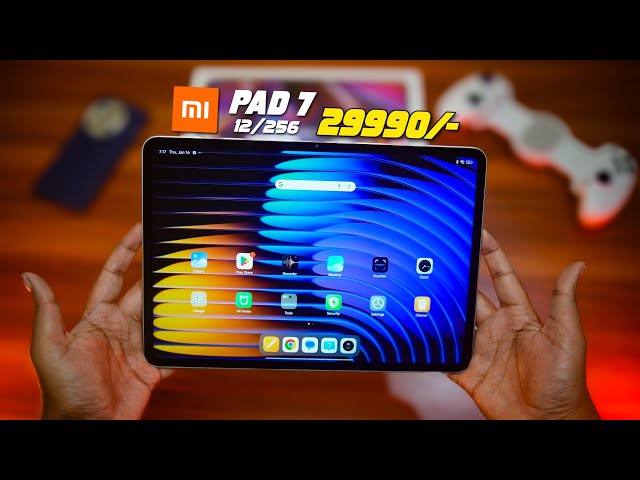 Xiaomi Pad 7 Unboxing - 12/256 SD 7+ Gen 3 just 29999 !! FLAGSHIP KILLER TABLET 🔥