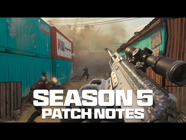 FULL MW3 Season 5 Content Update PATCH NOTES! (Meta, Features, &, MORE) - MW3 Update 1.47 Download