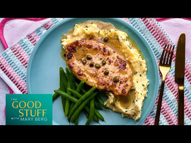 Chicken Piccata With Creamy Mash | The Good Stuff with Mary Berg