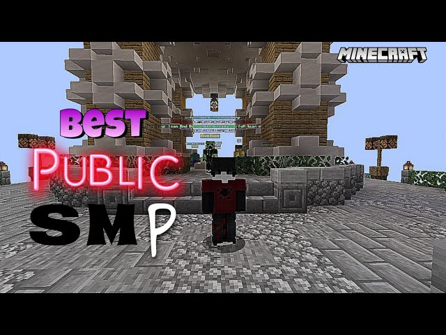 Best Minecraft Public Smp #firemc #blueberrysmp