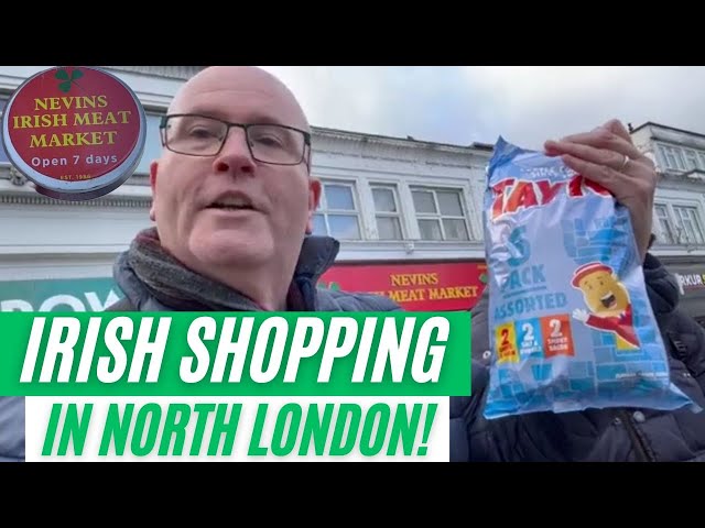 An Irish meat market in north London