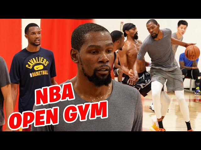 Kevin Durant GOES CRAZY at NBA Open Gym 🔥