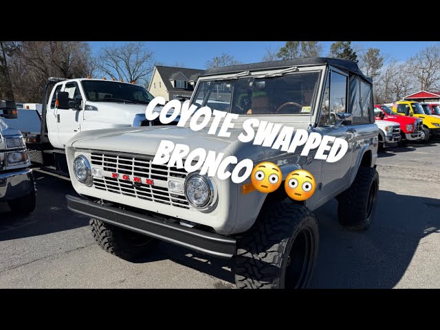 Test driving the baddest lifted coyote swapped bronco we have ever seen😳😳‼️