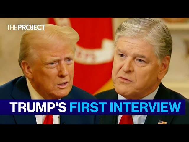 Trump Stuns In First Interview As President